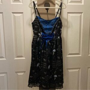 Corpse Bride Her Universe Rib Cage Lace-Up Dress Plus Size 0
